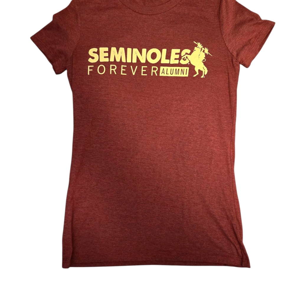 Seminole‎ Forever Alumni Women's Red Tee